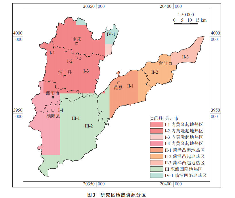 河南省濮陽市中深層地?zé)岬刭|(zhì)特征、資源儲量及開發(fā)利用適宜性評價(jià)-地大熱能